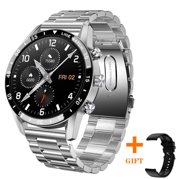 Bluetooth call smart watch pedometer sports multifunctional men's waterproof bracelet watch - Image 16