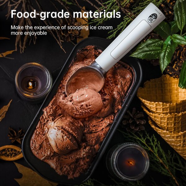 Rechargeable Heated Scoop: Adjustable Temp, Rapid Heat for Ice Cream & More - Image 6