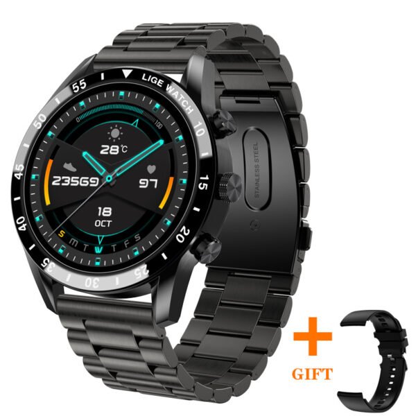 Bluetooth call smart watch pedometer sports multifunctional men's waterproof bracelet watch - Image 15