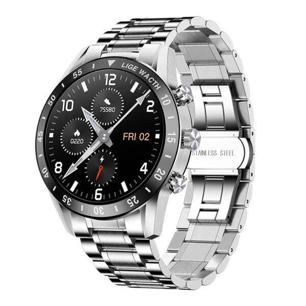 Bluetooth call smart watch pedometer sports multifunctional men's waterproof bracelet watch - Image 6