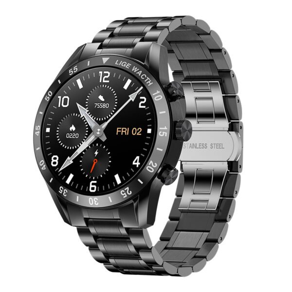 Bluetooth call smart watch pedometer sports multifunctional men's waterproof bracelet watch - Image 5