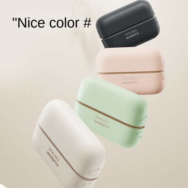 Magnetic suction electric hand warmer creative split type hand warmer USB outdoor warm baby portable 2-in-1 - Image 2