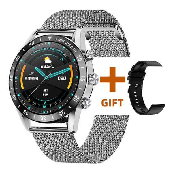 Bluetooth call smart watch pedometer sports multifunctional men's waterproof bracelet watch - Image 8