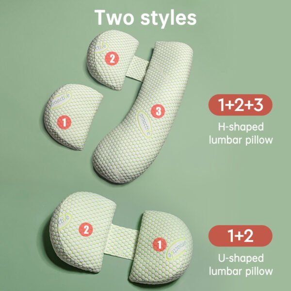 Multifunctional extension and upgrade Probiotic Waist pillow comfortable during pregnancy adjustable maternity pillow - Image 4