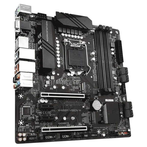 W480M VISION W Workstation Motherboard For Gigabyte M.2 DDR4 LGA 1200 Support W-1200 W-1300 CPU PCIE 4.0 High Quality - Image 4