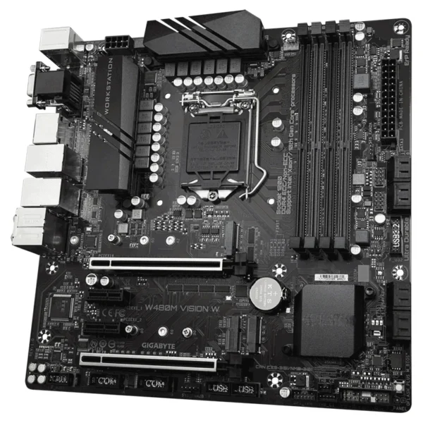 W480M VISION W Workstation Motherboard For Gigabyte M.2 DDR4 LGA 1200 Support W-1200 W-1300 CPU PCIE 4.0 High Quality - Image 5